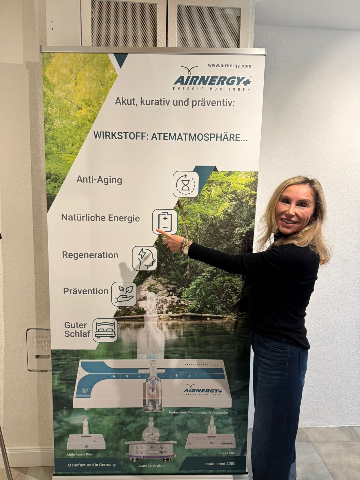 Cilem zeigt die Anwendungsbereiche des Airnergy-Konzepts am Studio-Display